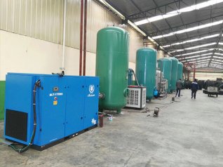 新泰通用储气罐-赛轮金宇轮胎使用现场
